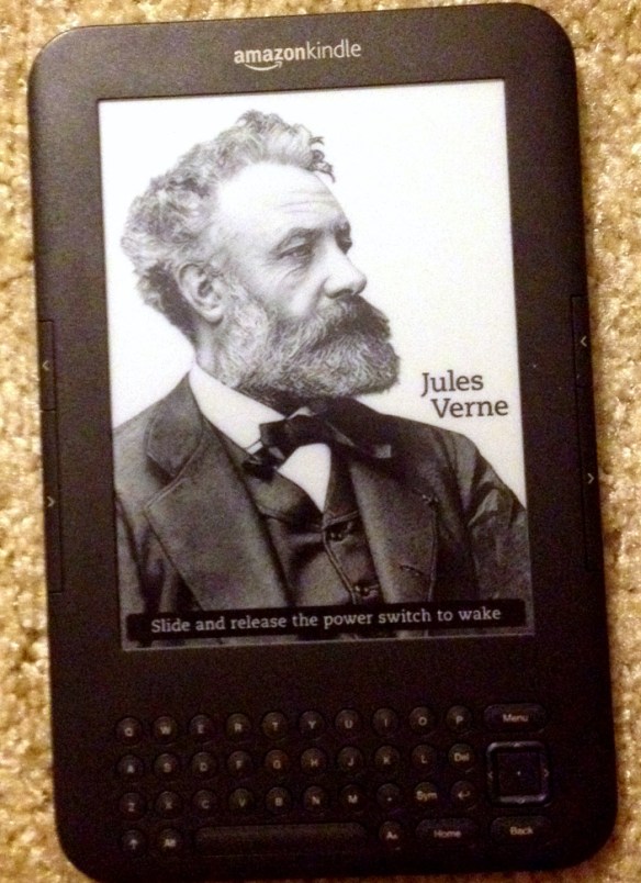 Kindle Jules Vern shown on Amazon Kindle