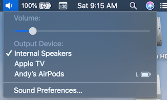 Airpod showing one ear